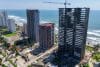 Fotografía aérea que muestra hoteles afectados dos años después del paso del huracán Otis en el balneario de Acapulco, este miércoles en Guerrero (México). EFE/ David Guzmán