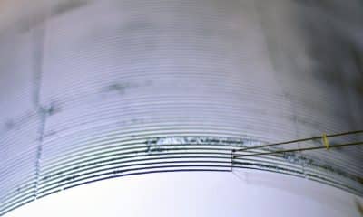 Imagen de archivo de un sismógrafo registrando un terremoto. EFE/Ulises Rodríguez
