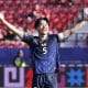 Rion Ichihara, el capitán y una de las figuras de Japón en el Mundial Sub-20 de Chile. EFE/Elvis González