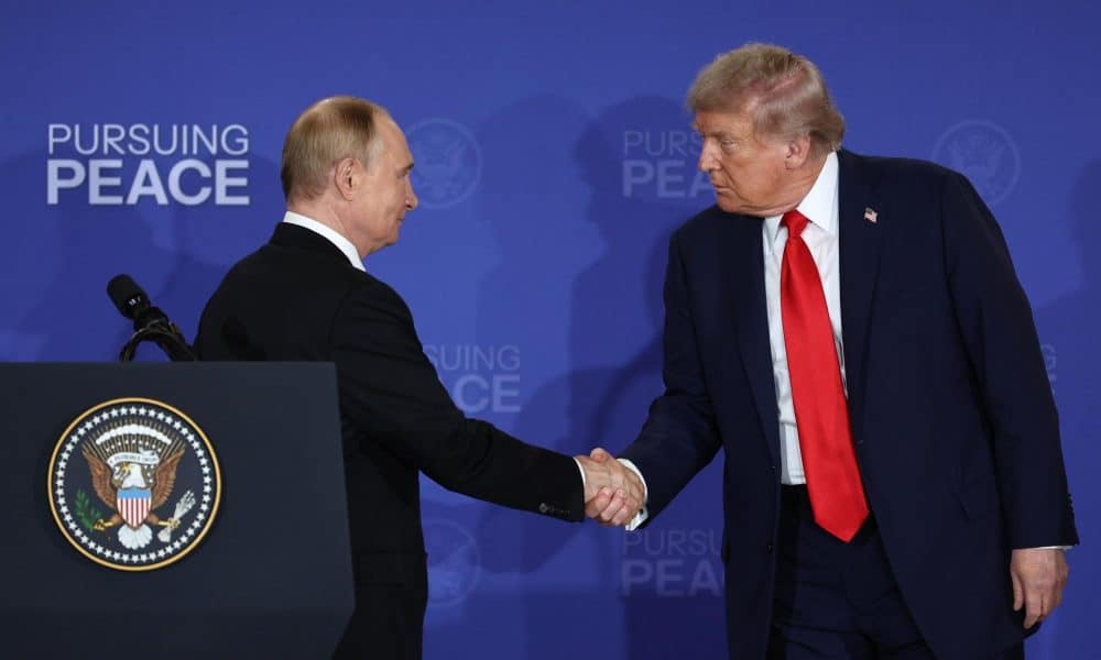 El presidente de Estados Unidos, Donald Trump, y su homólogo ruso, Vladímir Putin. EFE/Sergey Bobylev/Sputnik/Kremlin