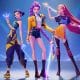 Fotograma cedido por Netflix donde aparecen los personajes (de i a d) Zoey, Rumi y Mira de la serie de animación 'KPop Demon Hunters' ('Las guerreras k-pop'). EFE/Netflix /SOLO USO EDITORIAL /NO VENTAS /SOLO DISPONIBLE PARA ILUSTRAR LA NOTICIA QUE ACOMPAÑA /CRÉDITO OBLIGATORIO