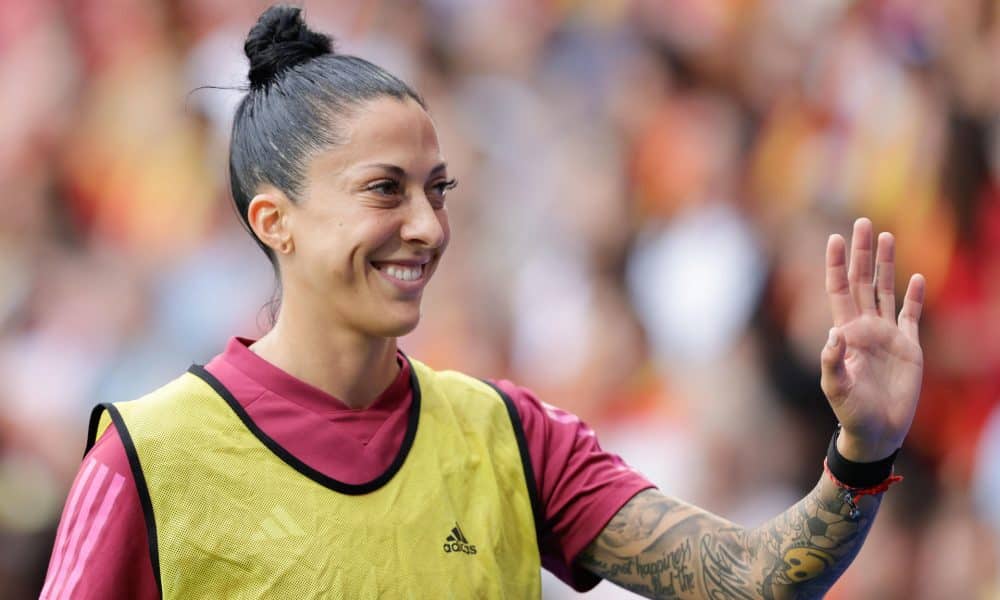 Foto de archivo de la delantera Jenni Hermoso, que vuelve a una convocatoria de la selección española por primera vez desde octubre de 2024. EFE/ Cabalar