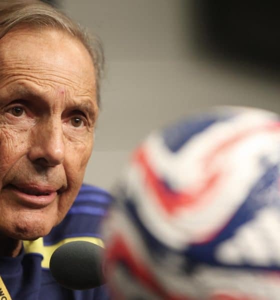 Imagen de archivo del entrenador, Miguel Ángel Russo. EFE/ Juan Ignacio Roncoroni