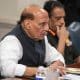Imagen de Archivo del ministro de Defensa de la India, Rajnath Singh.
 (
EFE/EPA/SHAWN THEW