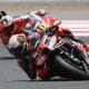 El piloto italiano Marco Bezzecchi, durante la clasificación para el Gran Premio de Indonesia de MotoGP que se disputa en el circuito de Mandalika. EFE/EPA/ADI WEDA