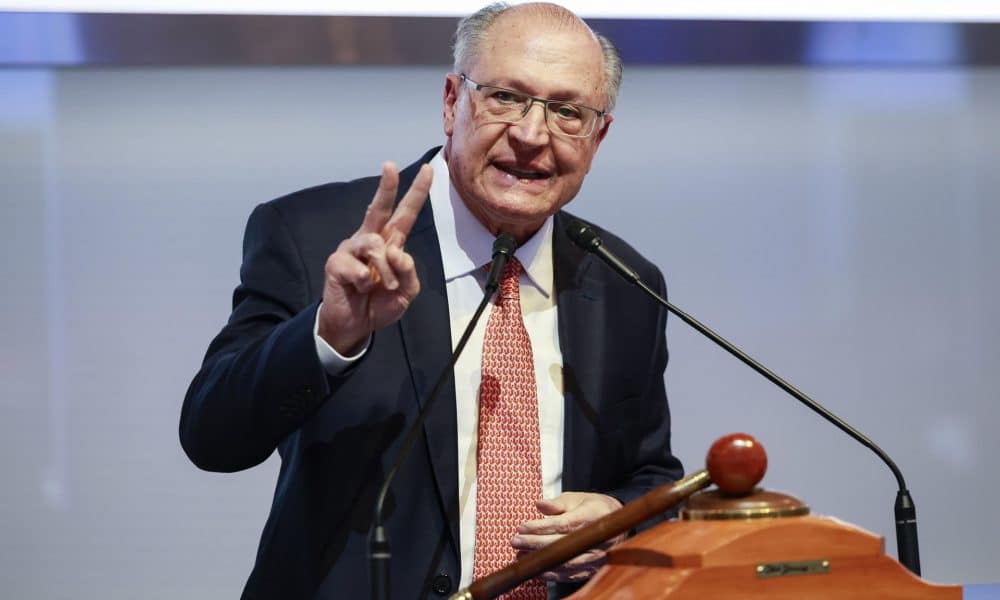 Fotografía de archivo del vicepresidente de Brasil, Geraldo Alckmin, durante un acto público, en Sao Paulo (Brasil). EFE/Sebastiao Moreira