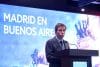 El alcalde de Madrid, José Luis Martínez Almeida, habla durante un encuentro profesional entre el sector turístico de Madrid y Buenos Aires para luego reunirse con estudiantes de la Universidad Austral este miércoles, en Buenos Aires (Argentina). EFE/ Juan Ignacio Roncoroni
