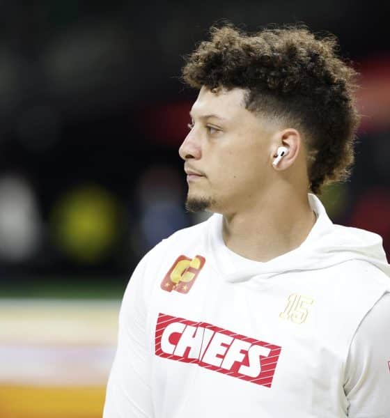 Patrick Mahomes, mariscal de campo de los Chiefs. EFE/EPA/ERIK S. LESSER