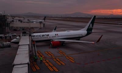 Fotografía del 26 de diciembre de 2023, de aviones estacionados en el Aeropuerto Internacional Felipe Ángeles, en el municipio de Zumpango (México). .EFE/ Sáshenka Gutiérrez