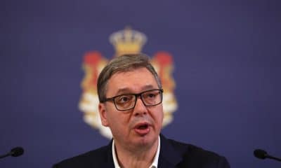 Imagen de Archivo del presidente de Serbia, Aleksandar Vucic.
 EFE/EPA/ANDREJ CUKIC