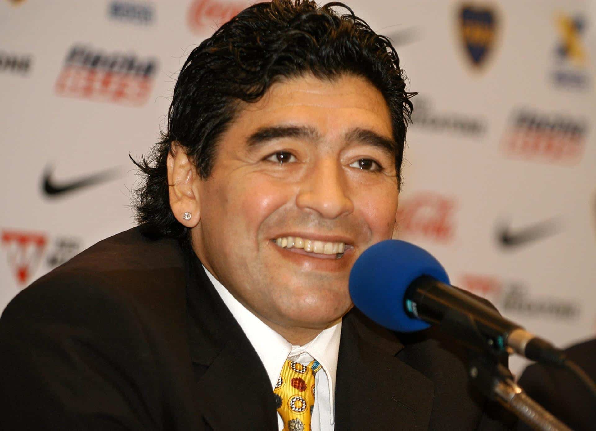Diego Armando Maradona. EFE/Archivo/Cézaro De Luca