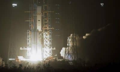 Momento de un lanzamiento desde China en una imagen de archivo. EFE/Wu Hong