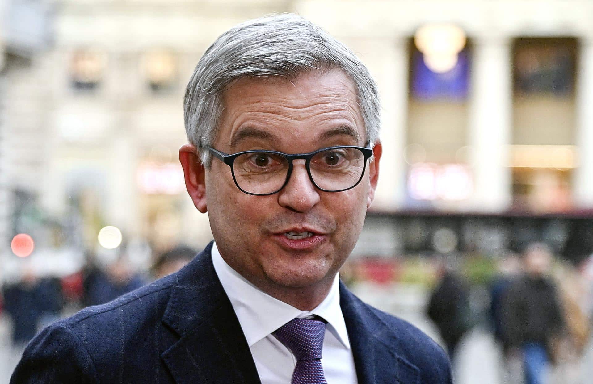 Fotografía de archivo del Comisario Europeo de Asuntos Internos y Migración, Magnus Brunner, en Roma (Italia). EFE/Riccardo Antimiani