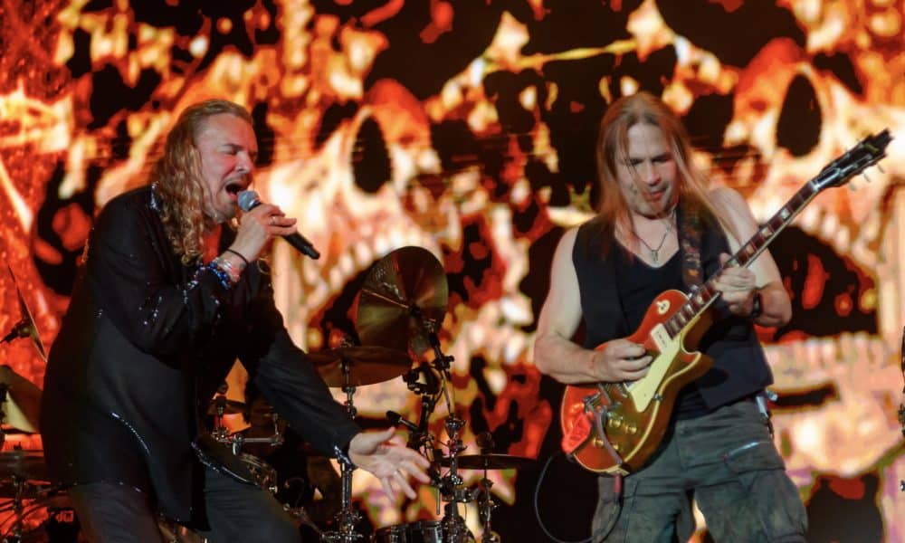 Fotografía de archivo del grupo mexicano Maná durante un concierto en el Icónica Santa Lucía Sevilla Fest que se celebra en la capital andaluza. EFE/Raúl Caro