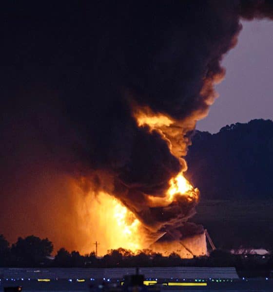 Fotografía cedida por la cuenta oficial de X @SecDuffy del secretario de Transporte de EEUU, Sean Duffy, que muestra el accidente de un avión de carga de la empresa UPS, el martes, en Kentucky (EEE.UU.). EFE/ @SecDuffy /SOLO USO EDITORIAL/ NO VENTAS/ SOLO DISPONIBLE PARA ILUSTRAR LA NOTICIA QUE ACOMPAÑA (CRÉDITO OBLIGATORIO)