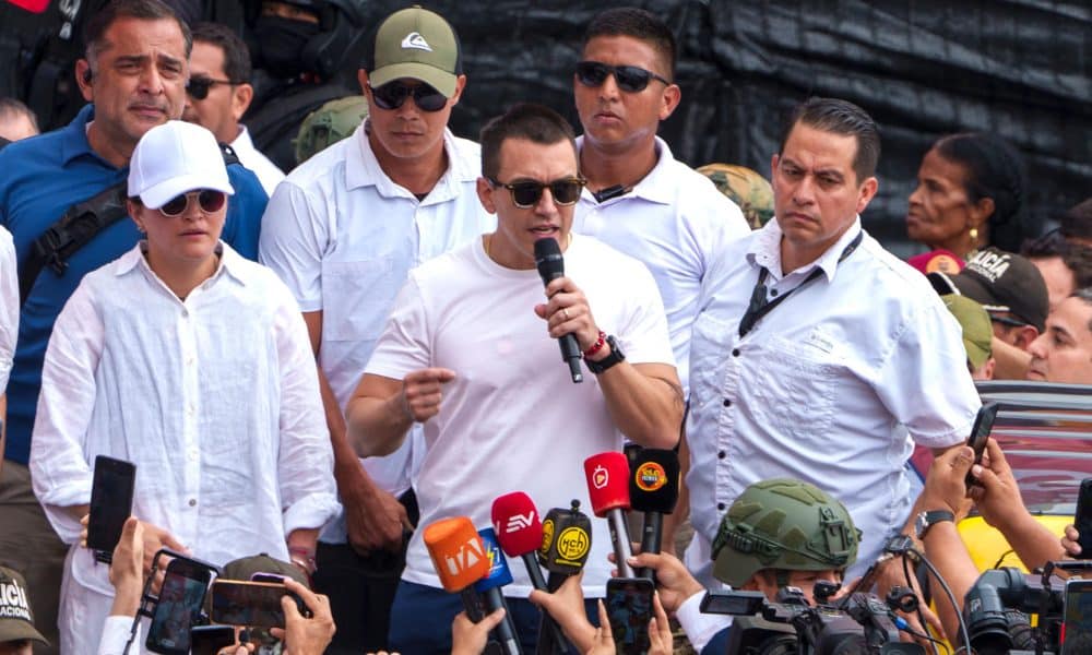 Foto de archivo del presidente de Ecuador, Daniel Noboa. EFE/ Mauricio Torres