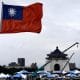 Fotografía de archivo de la bandera de Taiwán. EFE/RITCHIE B. TONGO