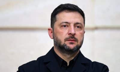 Imagen de archivo del presidente ucraniano Volodimir Zelenski .EFE/EPA/SARAH MEYSSONNIER / POOL MAXPPP OUT