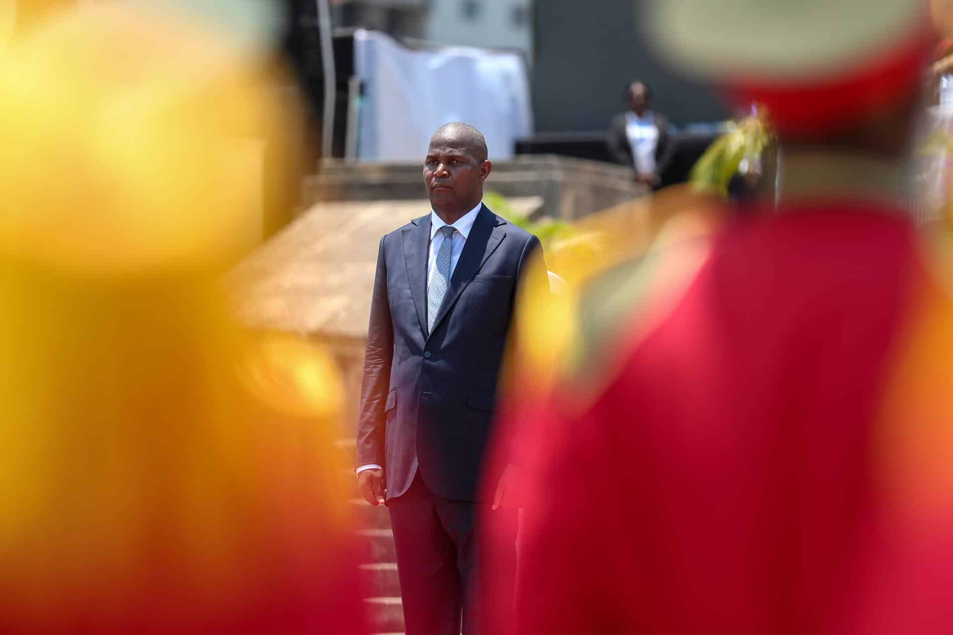 Fotografía de archivo del presidente de Mozambique, Daniel Chapo, en Maputo (Mozambique). EFE/Luisa Nhantumbo
