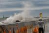 KAOHSIUNG (Taiwan), 11/11/2025.- A Taiwanese takes a photo of huge waves brought by Tropical Storm Fung-Wong in Kaohsiung city, Taiwan, 11 November 2025. Tropical Storm Fung-Wong is forecast to strike southern Taiwan Wednesday evening and move back out to sea near Taitung on Thursday, the Central Weather Administration said. Authorities evacuated thousands in eastern Taiwan over fears of flash flooding. Land warnings cover Kaohsiung, Tainan, Taitung and Pingtung; sea warnings cover the Bashi Channel, Dongsha Island, waters southeast of Taiwan and the Taiwan Strait. (tormenta) EFE/EPA/RITCHIE B. TONGO