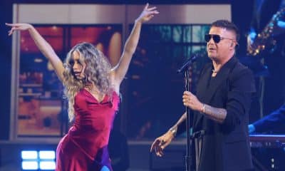 El cantante español Alejandro Sanz se presenta en la ceremonia de los Latin Grammy este jueves, en Las Vegas (Estados Unidos). EFE/ Octavio Guzmán