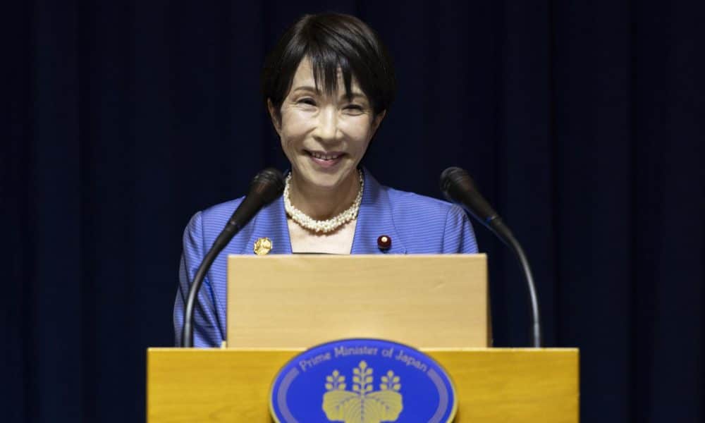 Fotografía de archivo de la primera ministra japonesa, Sanae Takaichi.
EFE/EPA/JEON HEON-KYUN