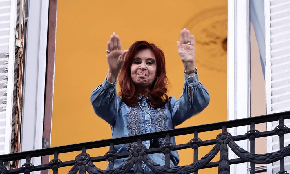 La expresidenta de Argentina Cristina Fernández, en una fotografía de archivo. EFE/ Juan Ignacio Roncoroni