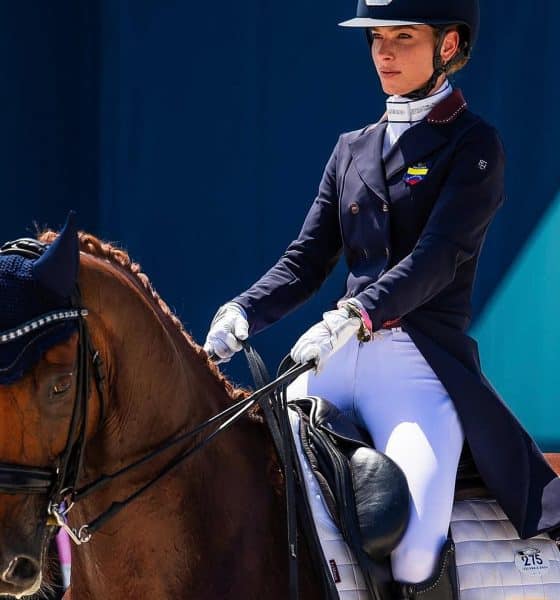 Fotografía cedida por CDIW, de la jinete venezolana Patricia Ferrando, durante una competencia ecuestre en la Ciudad de México (México).EFE/CDIW /SOLO USO EDITORIAL/NO VENTAS/SOLO DISPONIBLE PARA ILUSTRAR LA NOTICIA QUE ACOMAPAÑA (CRÉDITO OBLIGATORIO)