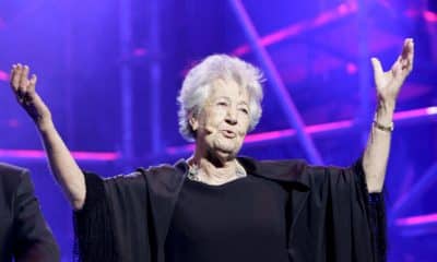 PREMIOS MAX:LP28. Las Palmas de Gran Canaria, 30/03/09.- La viuda del actor Paco Rabal, Maria Balaguer, durante el homenaje ofrecido al actor murciano en la XII edición de los Premios Max, celebrados esta noche en el Teatro Cuyás de Las Palmas de Gran Canaria. EFE / Elvira Urquijo A./ EFE /ARCHIVO