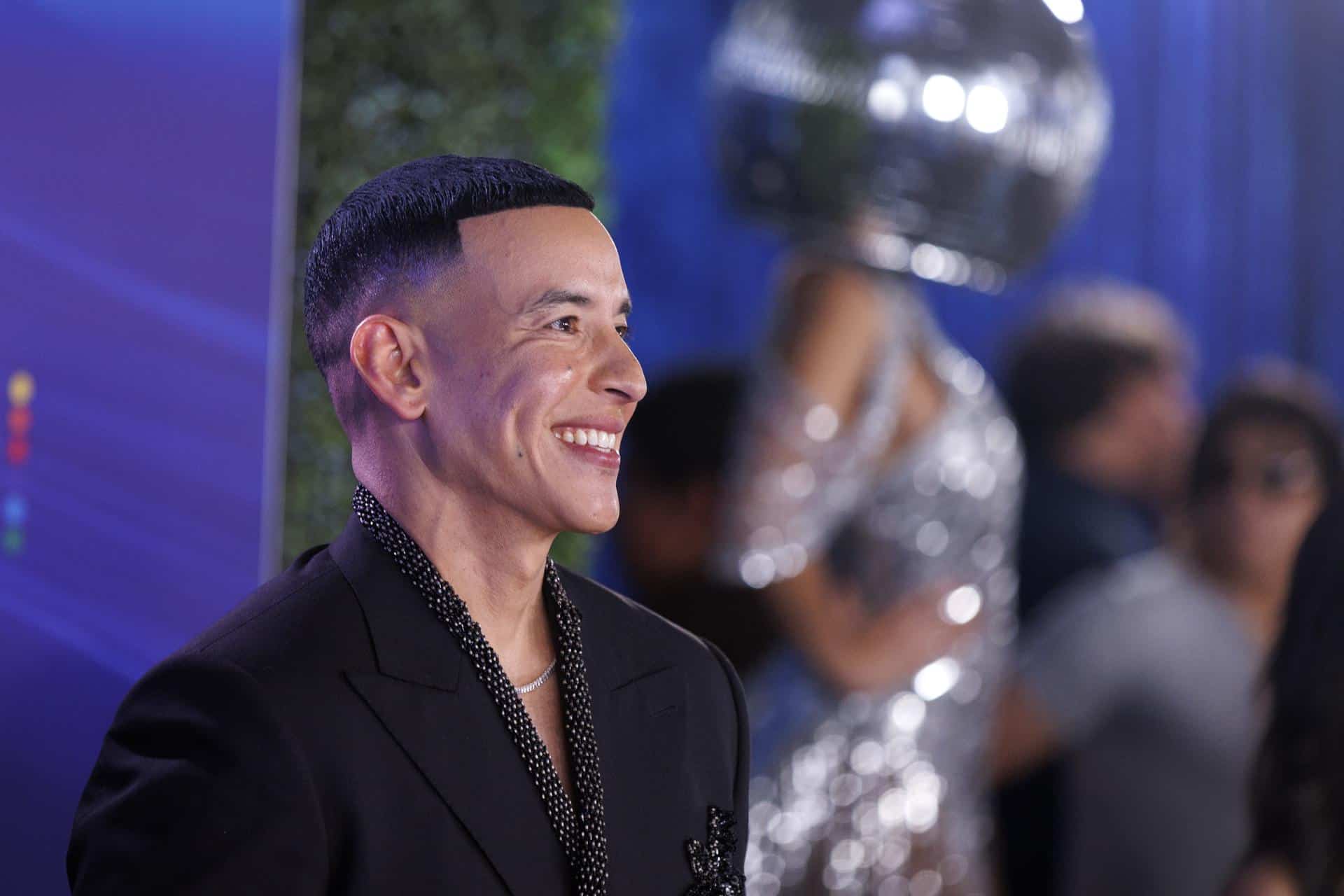 El artista Daddy Yankee en los Billboard Latin Music 2025. EFE/EPA/CRISTOBAL HERRERA-ULASHKEVICH