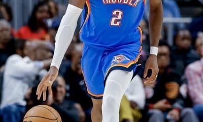 Foto de archivo del canadiense Shai Gilgeous-Alexander, estrella de Oklahoma City Thunder. EFE/EPA/ERIK S. LESSER SHUTTERSTOCK OUT