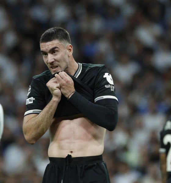 El delantero de la Juventus Dusan Vlahovic, en una fotografía de archivo. EFE/JuanJo Martín