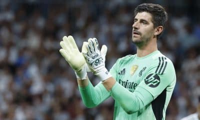 El guardameta belga del Real Madrid, Thibaut Courtois. EFE/Chema Moya
