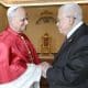 El papa León XIV se reúne con el presidente de la Autoridad Palestina, Mahmud Abás, este jueves en el Vaticano. EFE/ Simone Risoluti/ Dicasterio Para La Comunicación Del Vaticano SOLO USO EDITORIAL/SOLO DISPONIBLE PARA ILUSTRAR LA NOTICIA QUE ACOMPAÑA (CRÉDITO OBLIGATORIO)