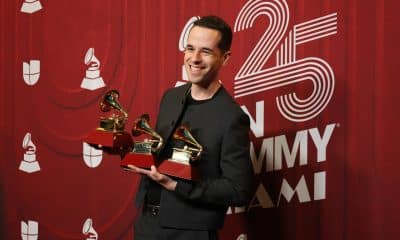 Fotografía de archivo donde aparece  el compositor mexicano Edgar Barrera. EFE/ Octavio Guzmán