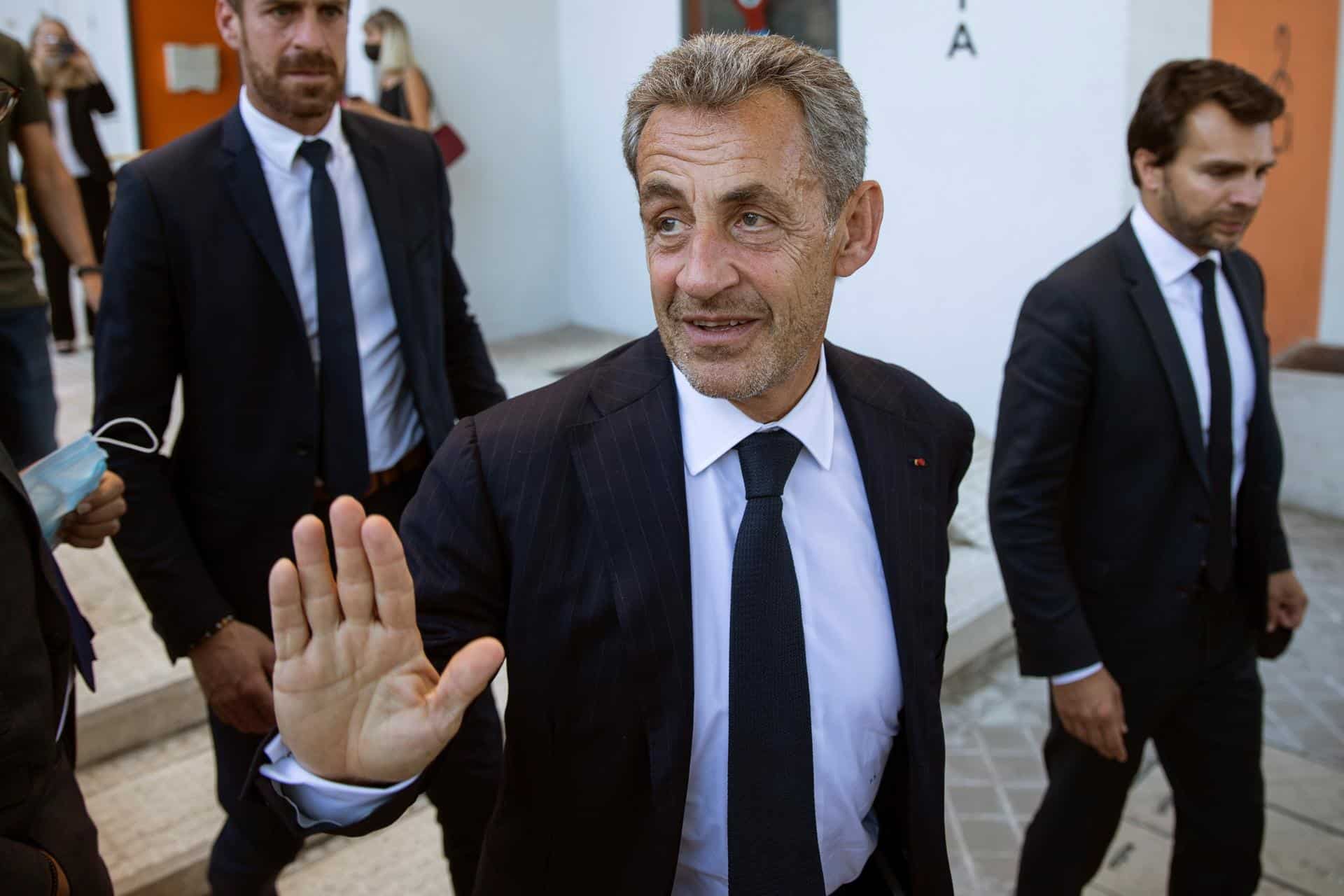 El expresidente de Francia Nicolas Sarkozy. EFE/Rodrigo Jiménez.