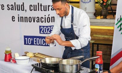 Chef Francesco Bordone participando en la inauguración de la Semana de la Cocina Italiana, en Ciudad de México (México). EFE/ Levem / /SOLO USO EDITORIAL/ NO VENTAS/ SOLO DISPONIBLE PARA ILUSTRAR LA NOTICIA QUE ACOMPAÑA (CRÉDITO OBLIGATORIO)