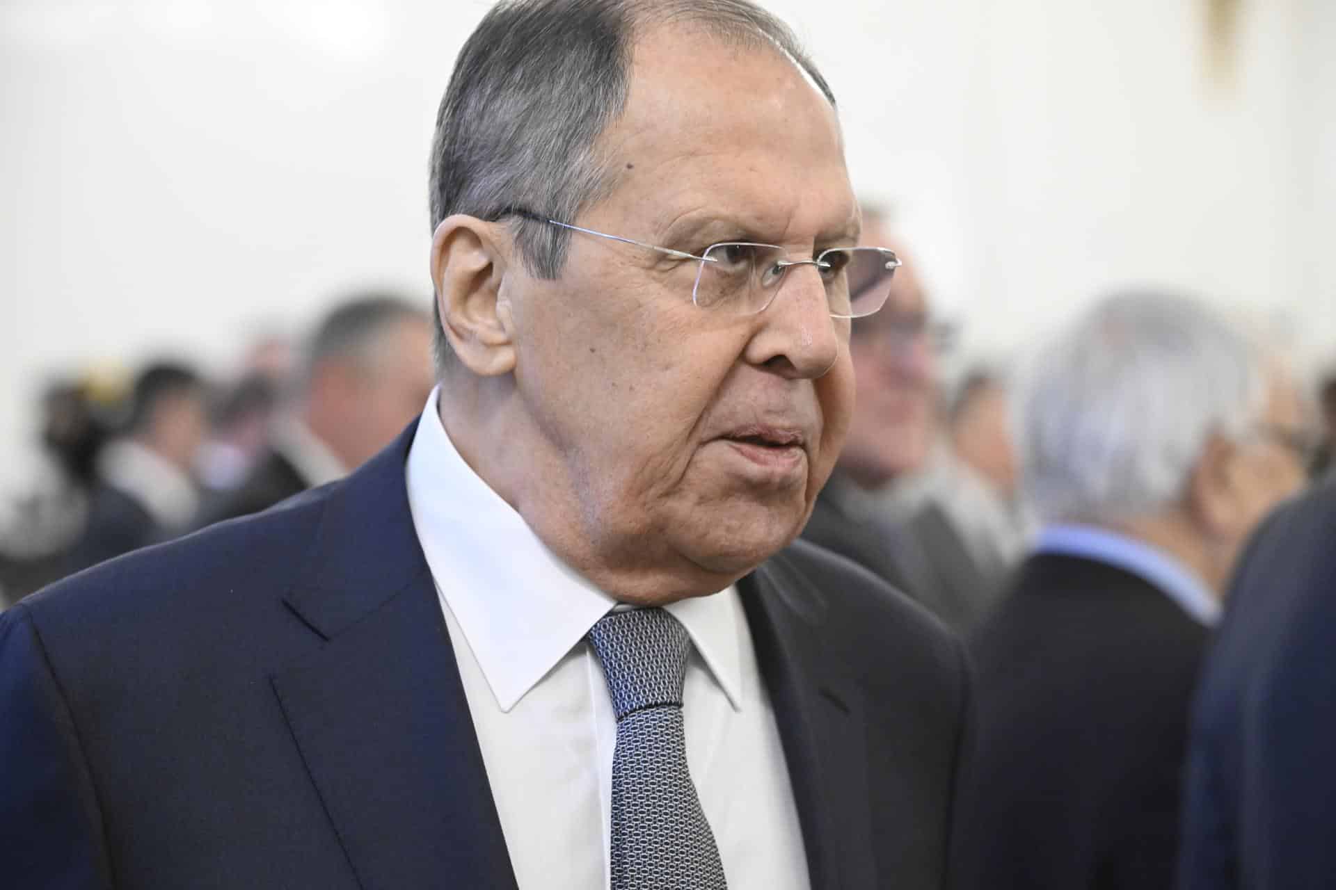 Imagen de archivo del ministro de Exteriores ruso, Serguéi Lavrov. EFE/EPA/ALEXANDER NEMENOV / POOL