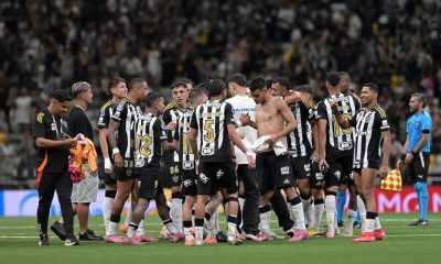 Jugadores de Atlético Mineiro, en una imagen de archivo. EFE/ Joao Guilherme Arenazio