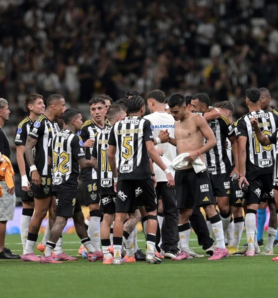 Jugadores de Atlético Mineiro, en una imagen de archivo. EFE/ Joao Guilherme Arenazio