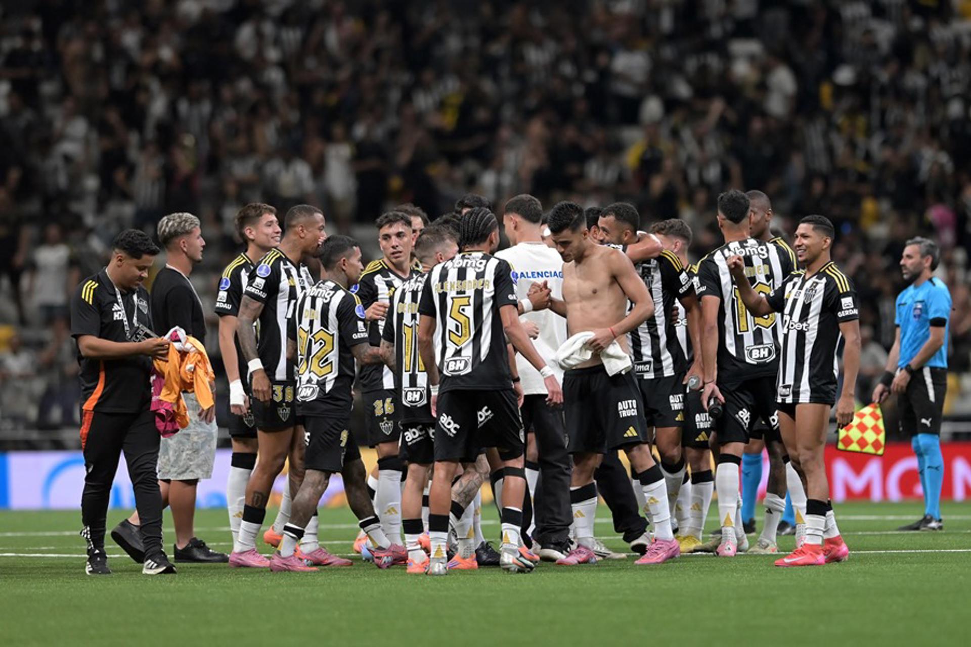 Jugadores de Atlético Mineiro, en una imagen de archivo. EFE/ Joao Guilherme Arenazio