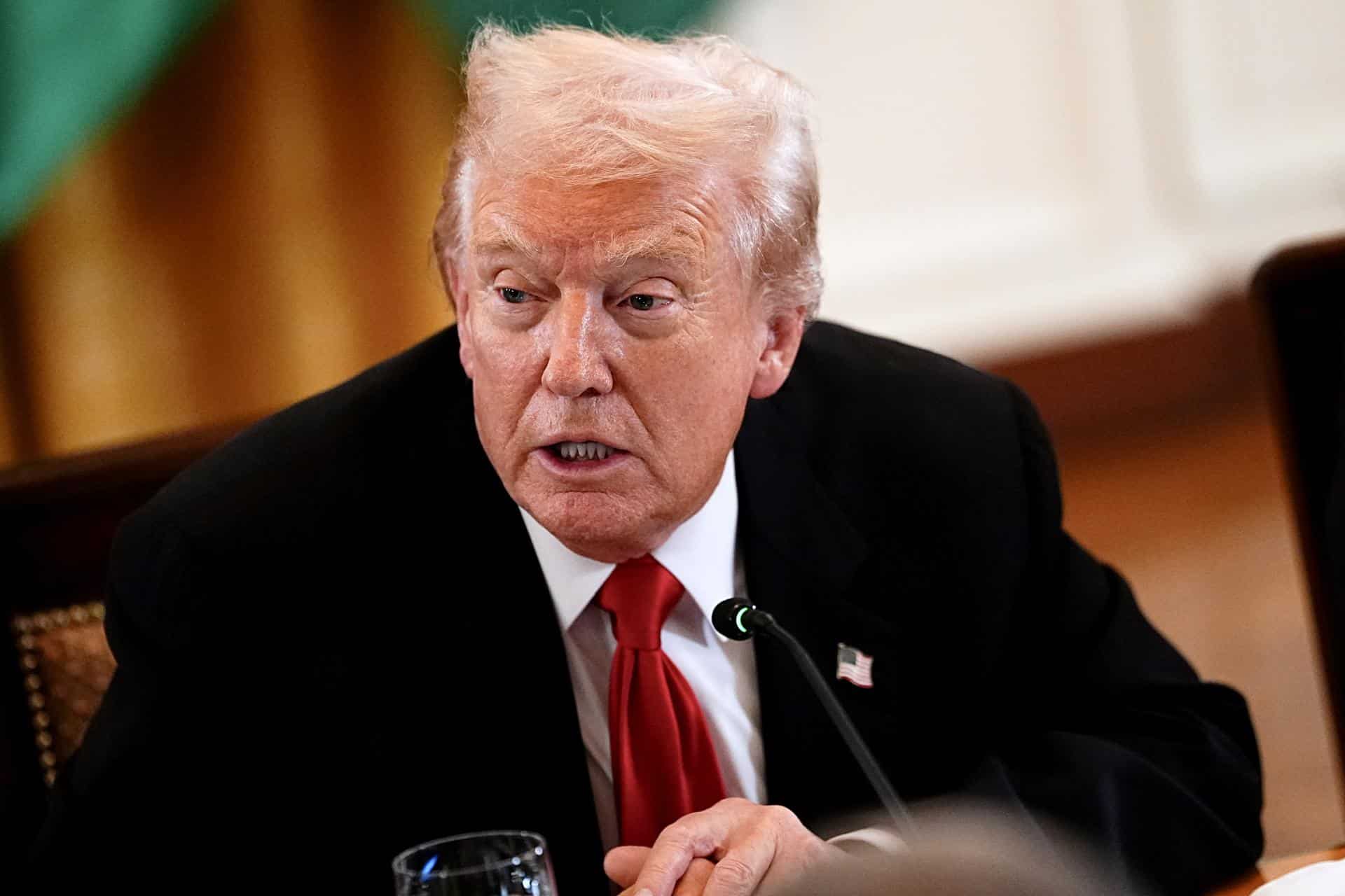 El presidente de EE.UU., Donald Trump. EFE/EPA/Aaron Schwartz / POOL