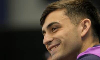 El jugador del FC Barcelona Pedri González. EFE/Alejandro García