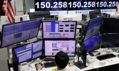 Imagen del 6 de octubre de 2025 que muestra una casa de cambio de divisas en Tokio, Japón. EFE/EPA/FRANCK ROBICHON