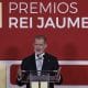 El rey Felipe VI durante su intervención en la ceremonia de la 37ª edición de los Premios Rei Jaume I. EFE/Biel Aliño