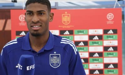 Foto de archivo de Cristhian Mosquera (Alicante, 2004) antes de disputar los Juegos Olímpicos de Paris 2024 con la selección española sub-21. EFE/ Zipi Aragón