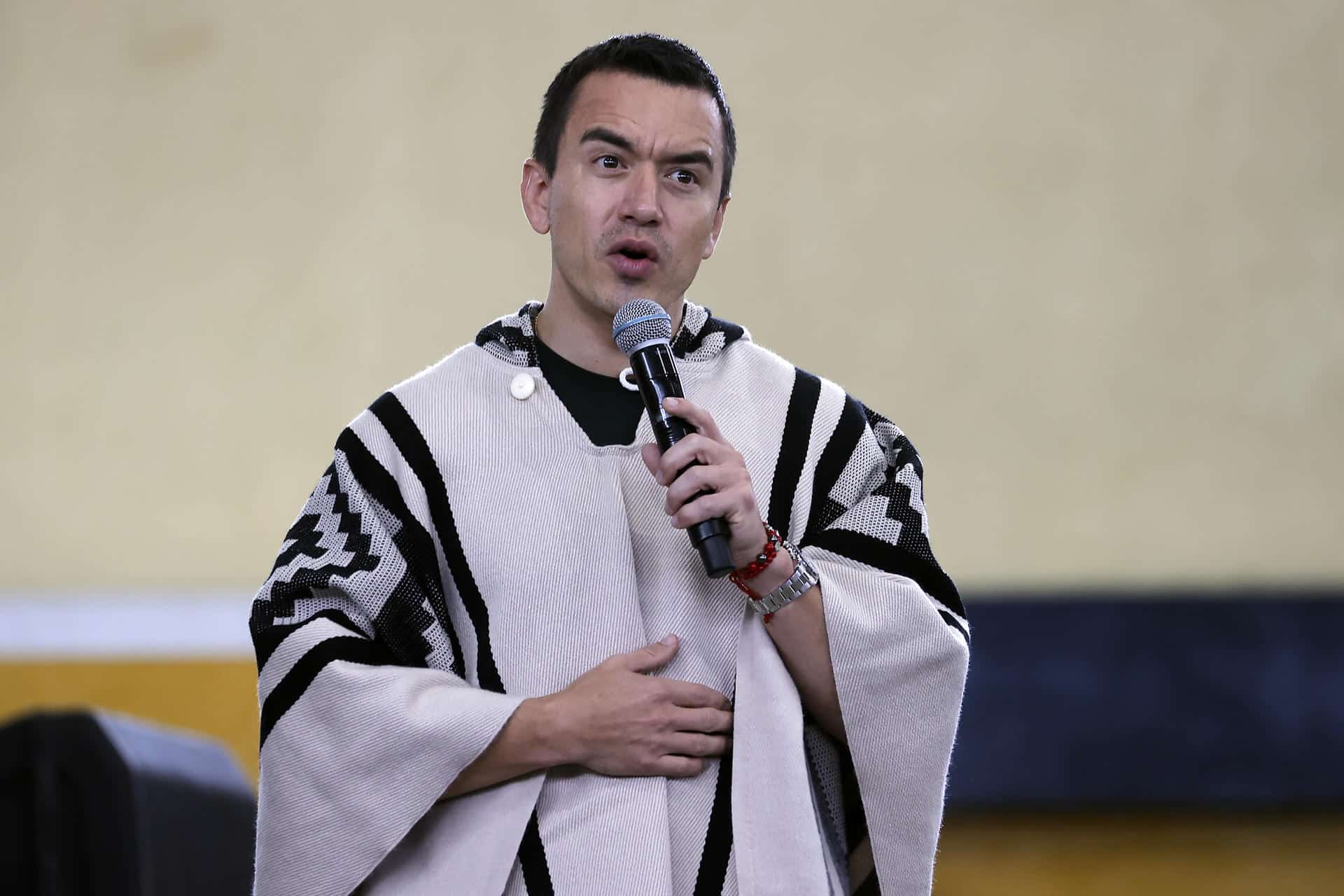 El presidente de Ecuador, Daniel Noboa, en una foto de archivo. EFE/ Jose Jacome