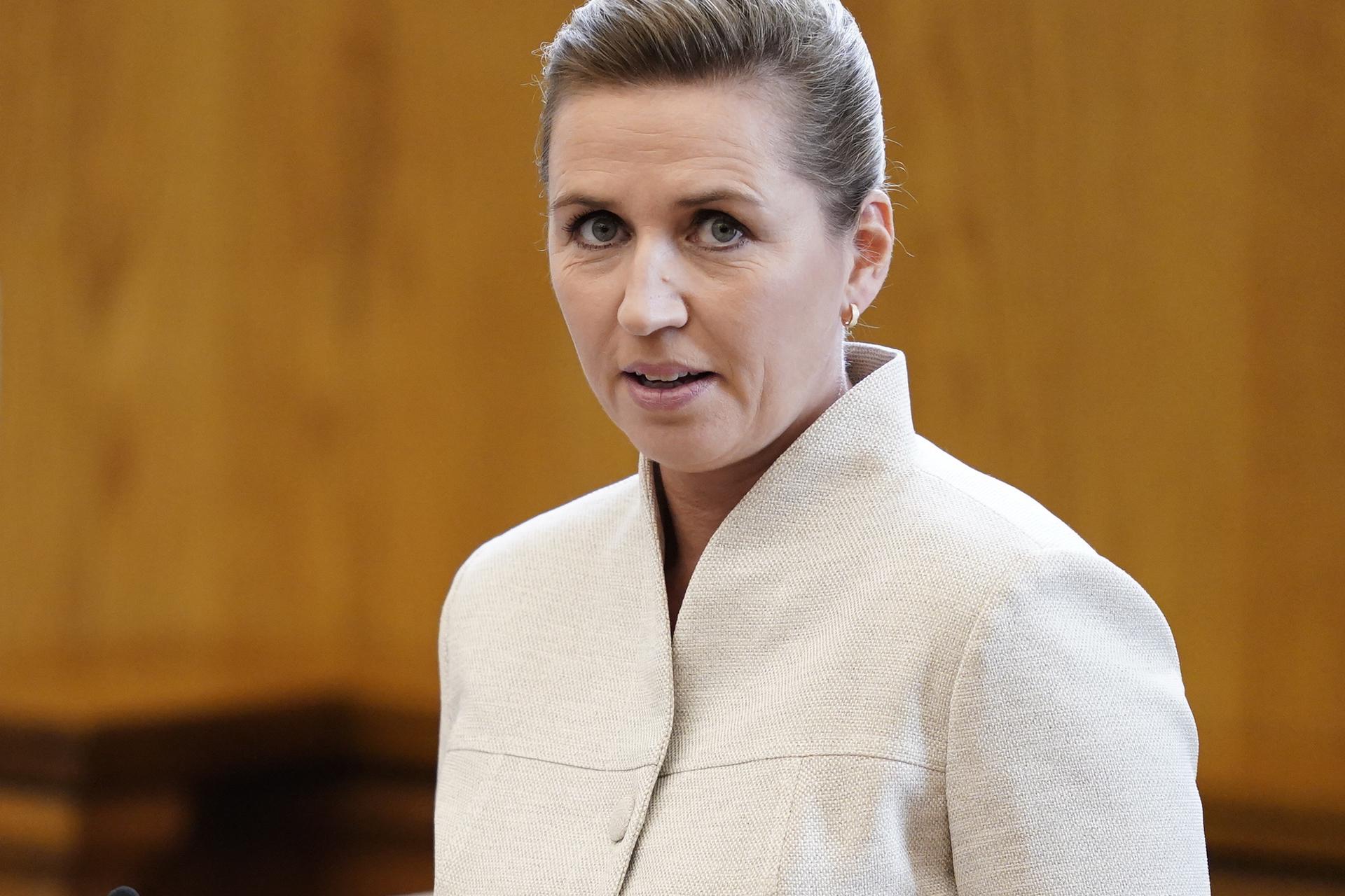 La primera ministra danesa, Mette Frederiksen. EFE/EPA/Mads Claus Rasmussen DENMARK OUT[DENMARK OUT]