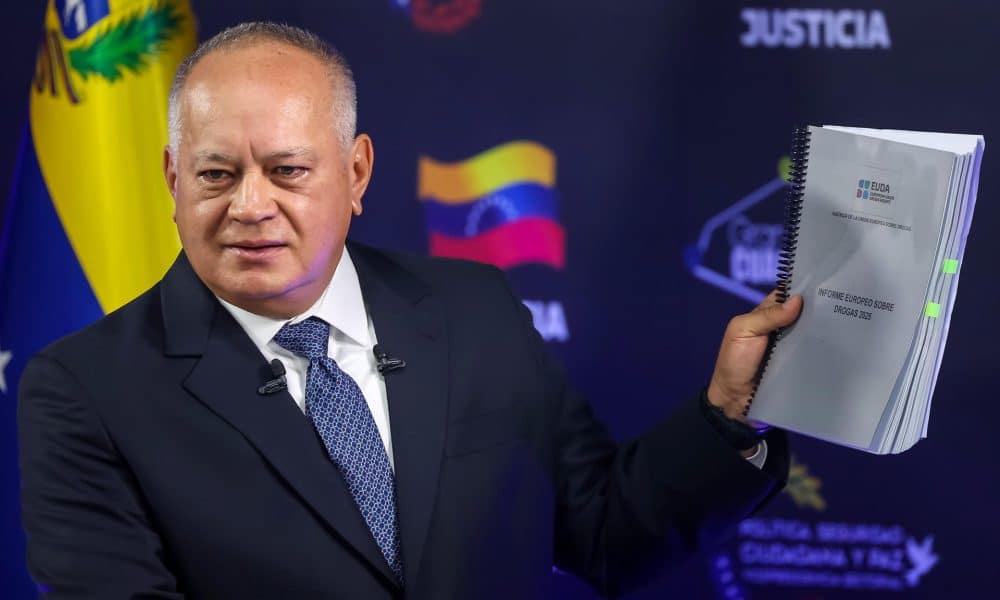 Fotografía de archivo del 
Fotografía de archivo del secretario general del PSUV, Diosdado Cabello. EFE/ Miguel Gutierrez