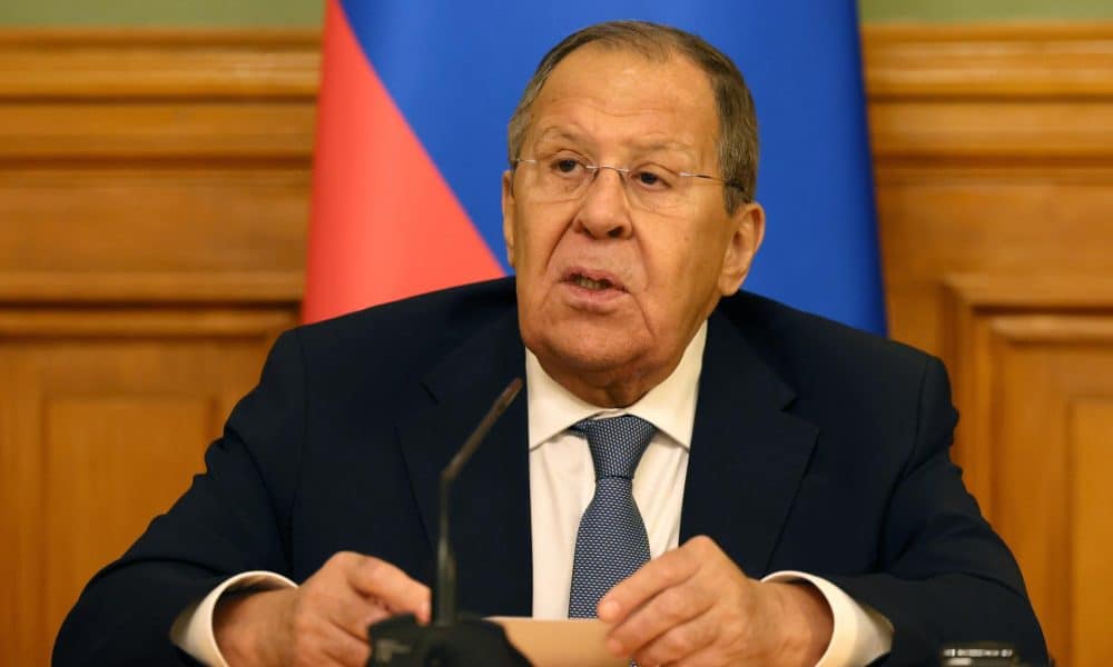 Imagen del ministro de Exteriores ruso, Serguéi Lavrov.
EFE/EPA/SHAMIL ZHUMATOV / POOL